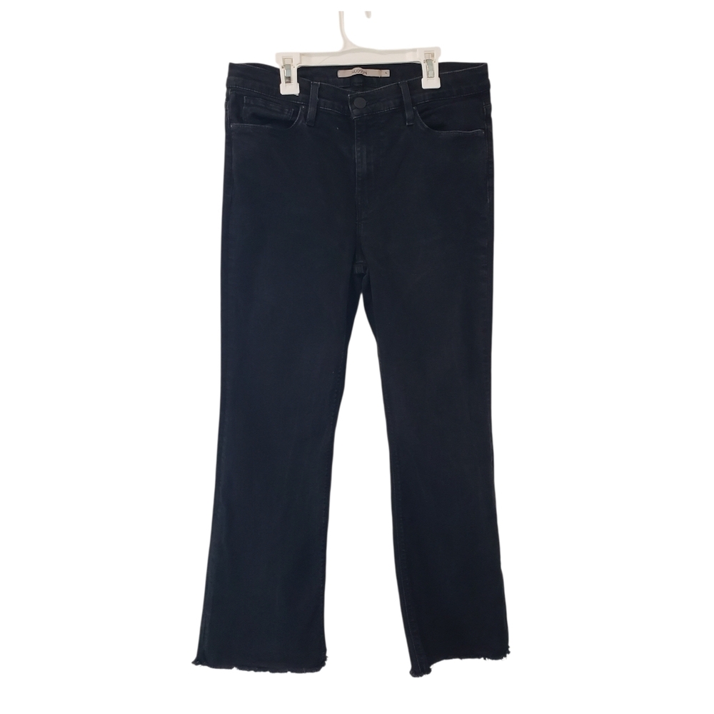 Hudson Nico Black‎ Mid-Rise Bootcut Barefoot Jeans Women's Size 31 MSRP $195